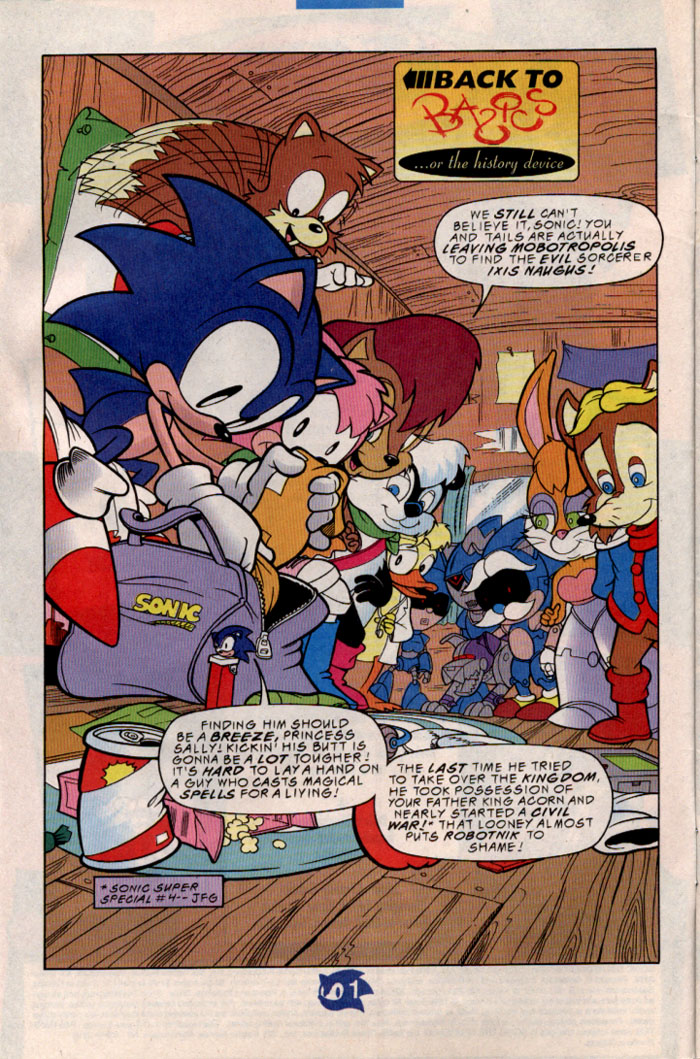 Sonic - Archie Adventure Series April 1998 Page 2